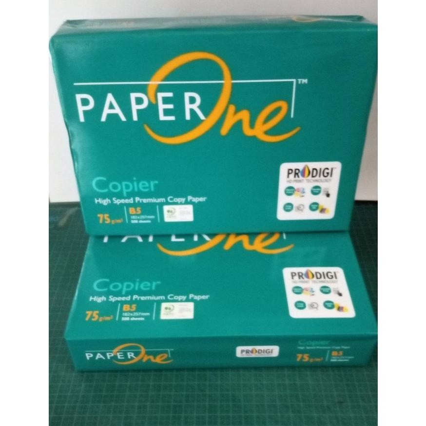 

PaperOne Ukuran B5 70 gr - Termurah! Kertas Fotocopy Print PaperOne B5 70 Gr per Rim Nugi