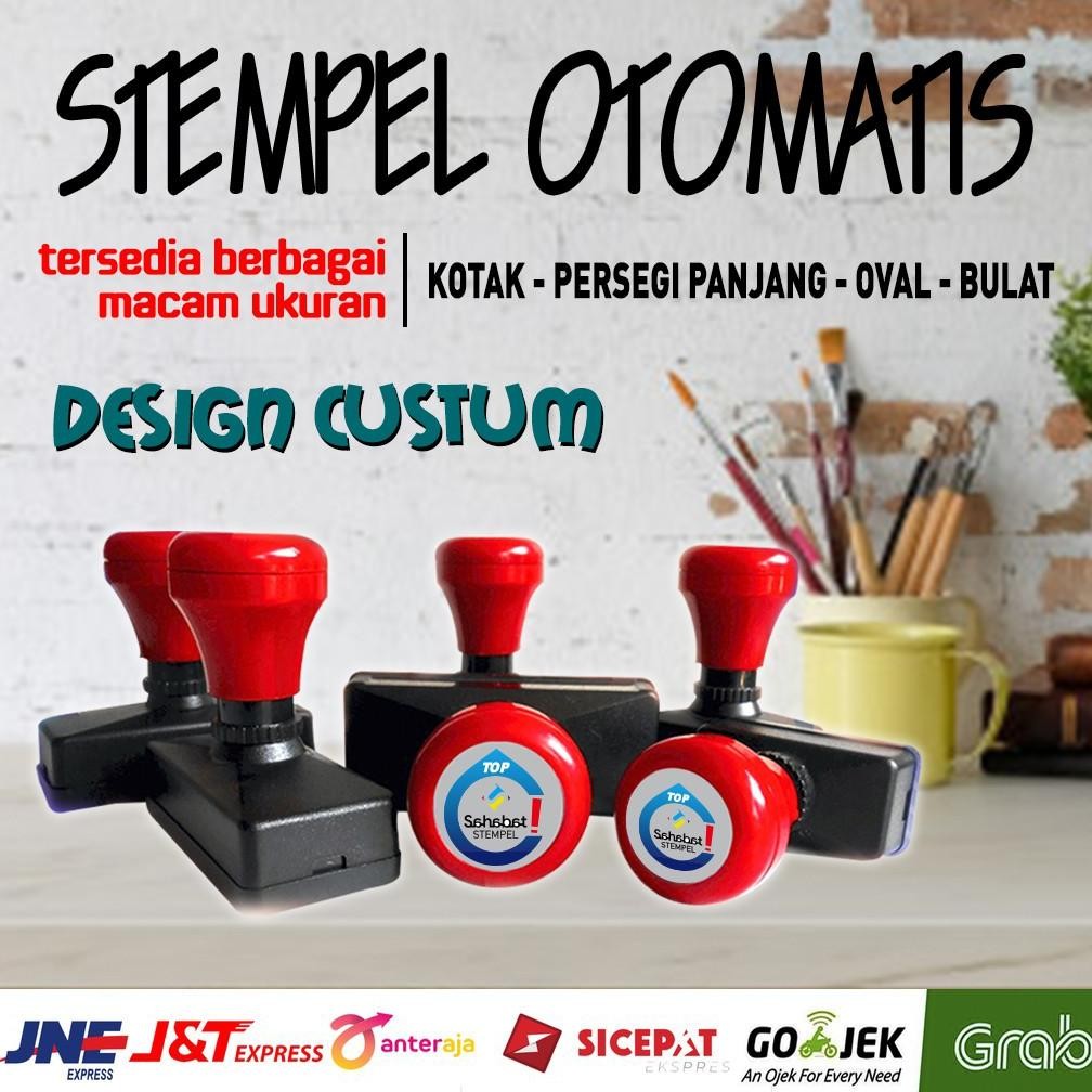 

Stempel otomatis / desain custom / murah berkualitas Nugi