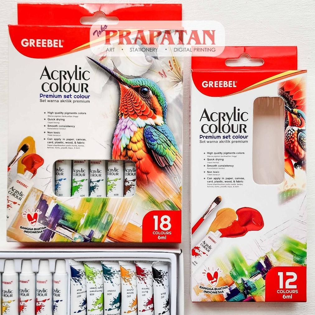 

Cat Akrilik Set Greebel 6ml | Greebel Acrylic Set Nugi