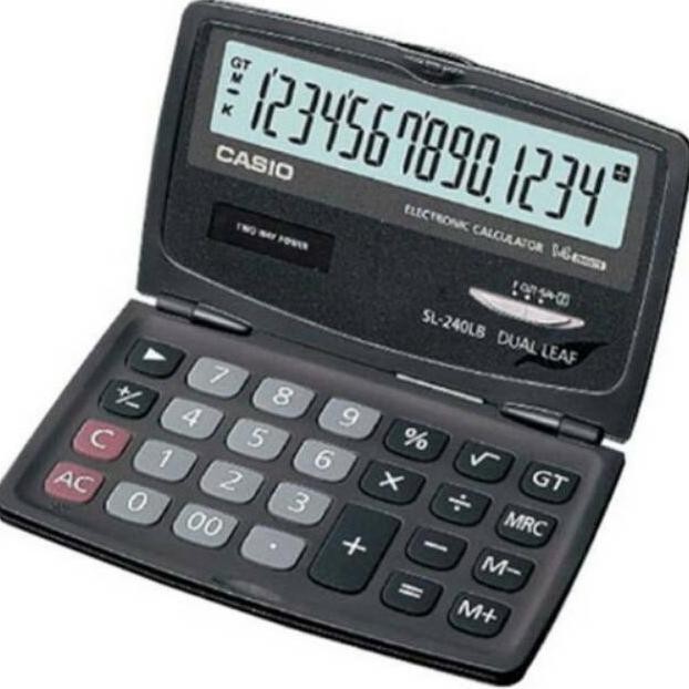 

CASIO SL-240LB - Kalkulator Saku # Pocket Calculator Nugi