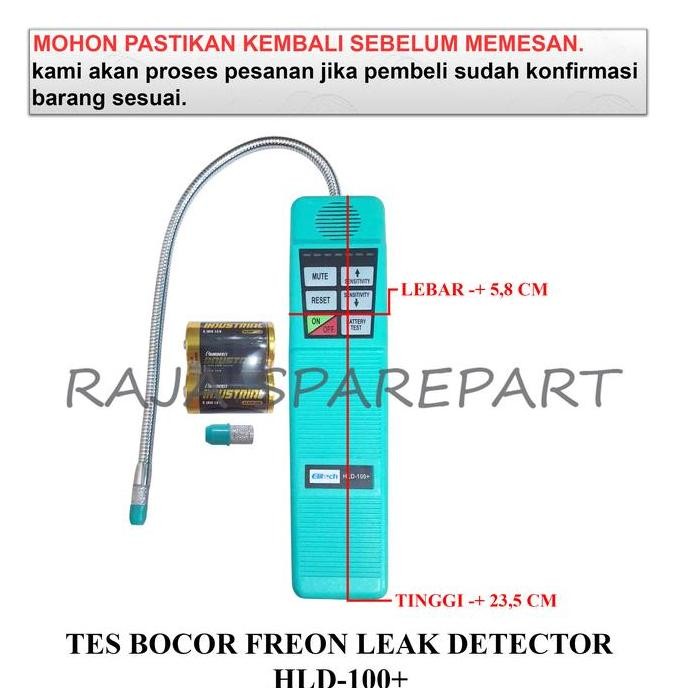 #####] HLD HALOGEN LEAK DETECTOR / ALAT TES KEBOCORAN FREON / TES BOCOR FREON LEAK DETECTOR HLD-100+