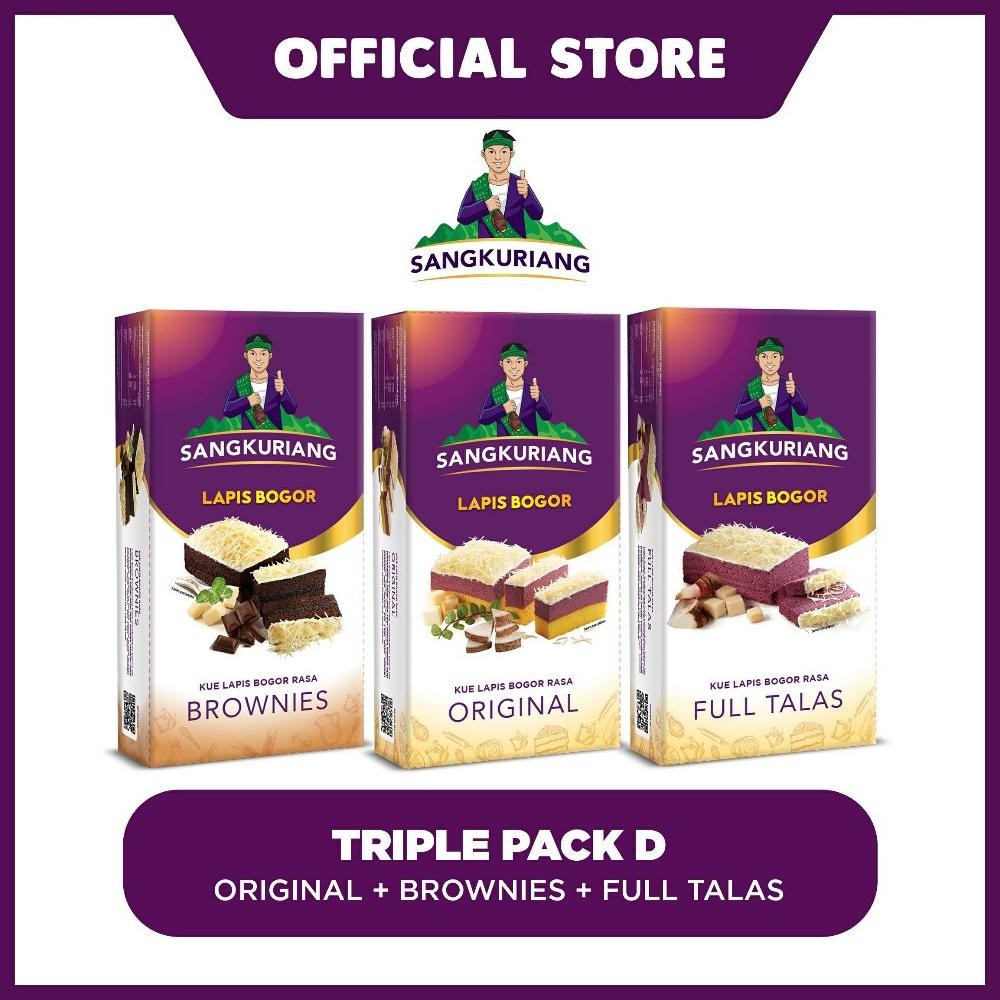 

NO_MORE Triple Pack D (Reguler - Original + Brownies + Full Talas)