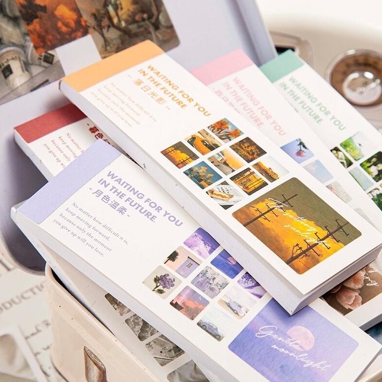 

Aesthetic Buku Sticker Pack Stiker Scrapbook Planner Isi 90 Pattern Nugi