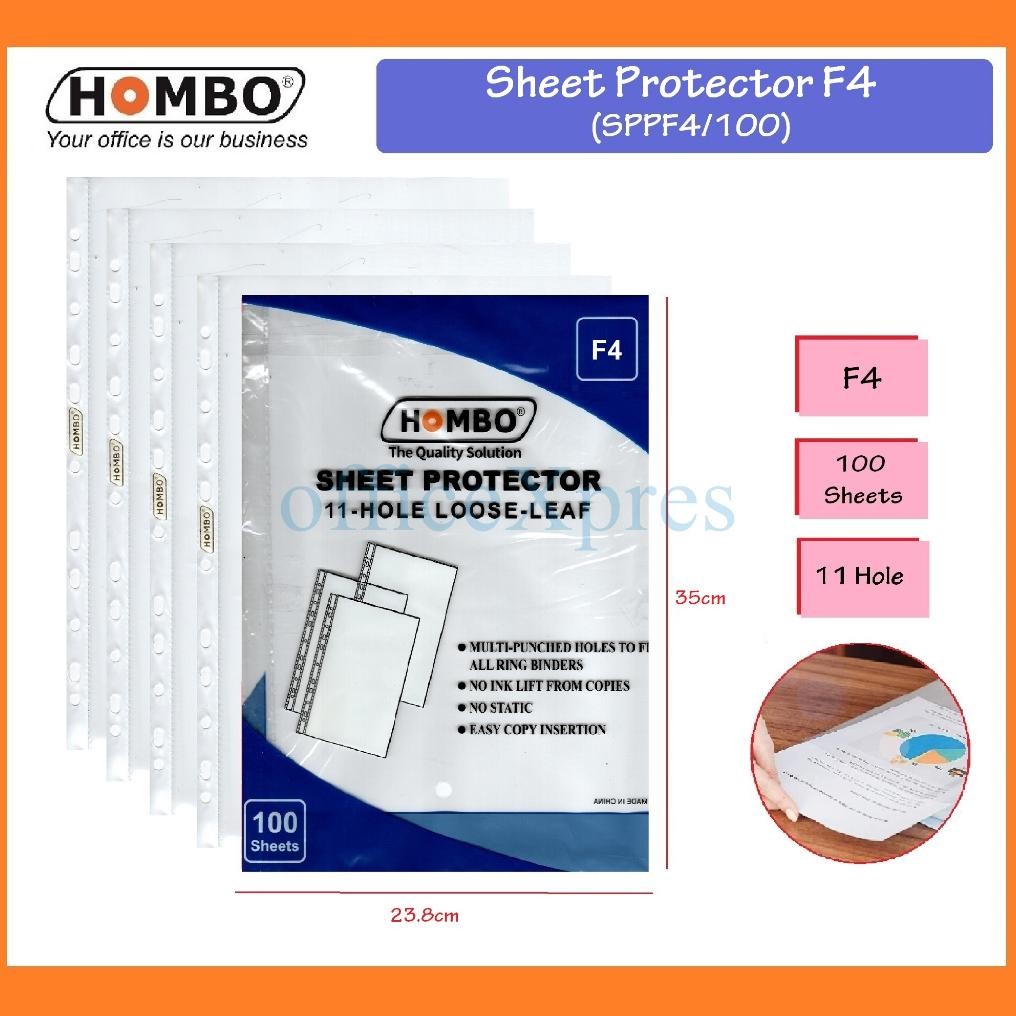 

Sheet Protector F4 / Document Protector / Plastik Sleeves 100 Lembar / PP Pocket Nugi