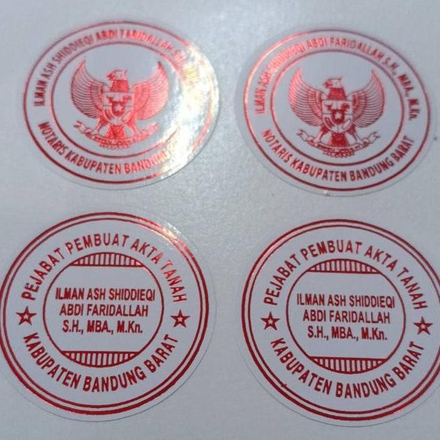 

Stiker Stempel Hotprint ( Custom ) Nugi