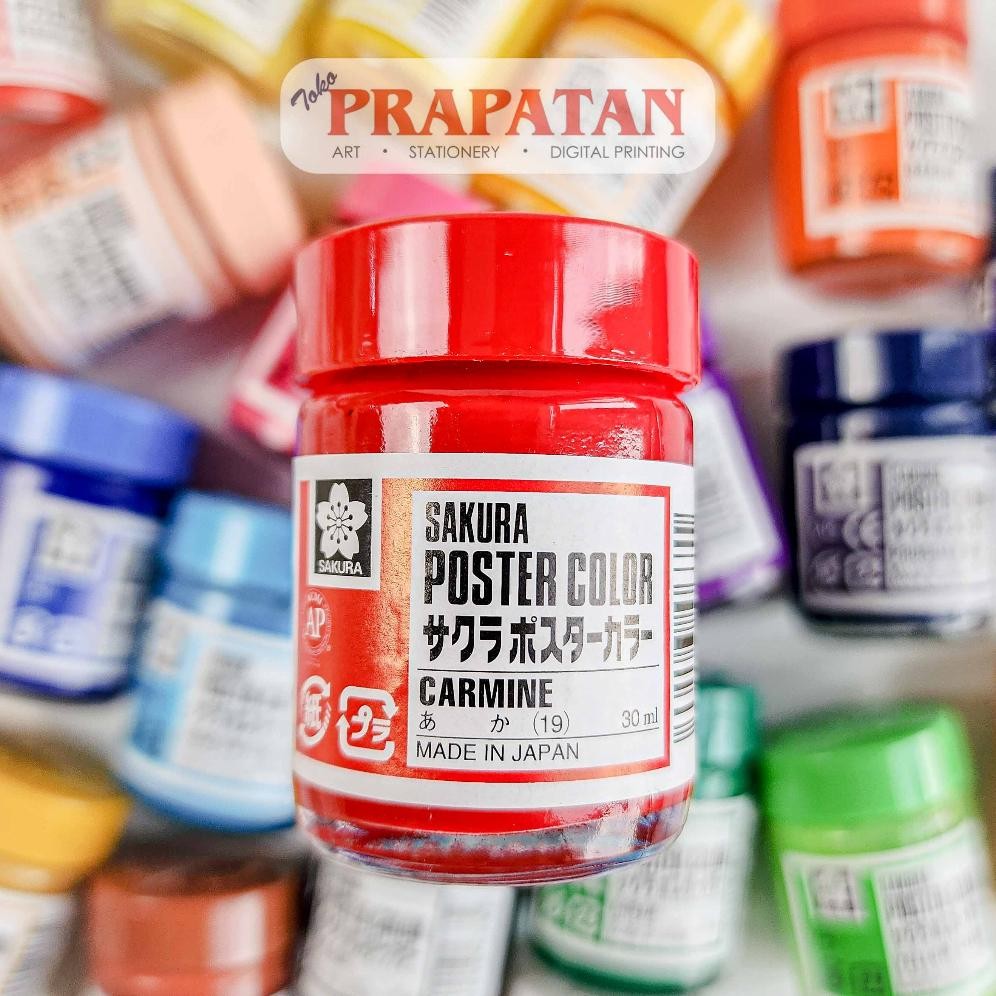 

Sakura Poster Color 30ml Warna Standar Opaque Nugi
