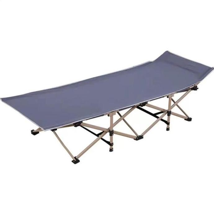 Ranjang Lipat Folding Bed Ranjang Lipat Besi Camping Outdoor Portable Seo