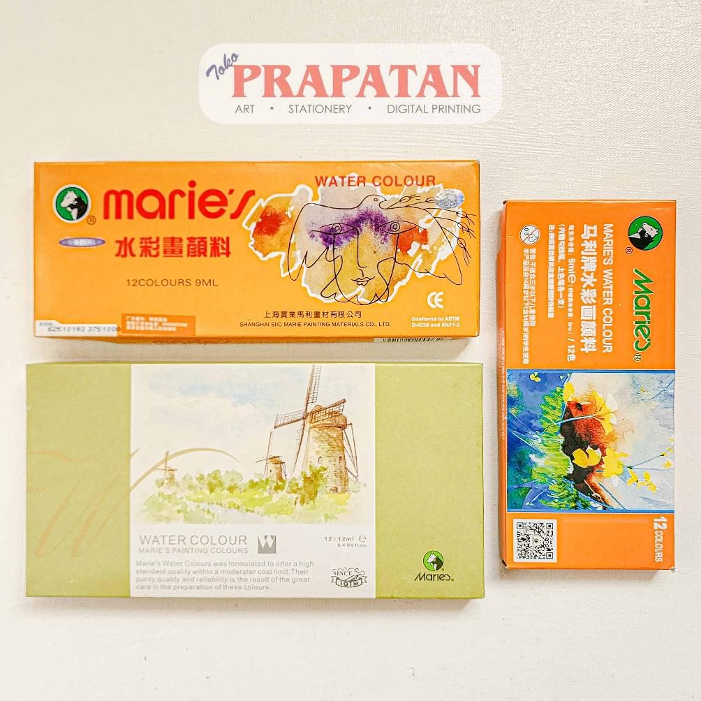 

Maries Watercolor Tube Set | Cat Air Set Nugi
