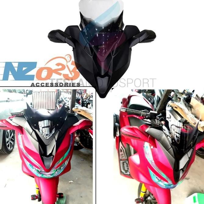 Tameng Visor Tameng Body Depan 1st PCX Lokal Aksesoris pcx Variasi