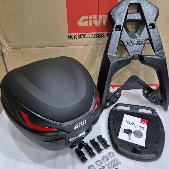 Box Givi B27 NX plus breket all new nmax - nmax turbo - nmax old - pcx 150 160 - adv 150 160