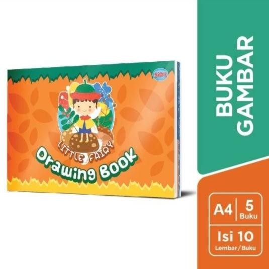 

BUKU GAMBAR SIDU A4 [PACK - 5 BUKU] Nugi