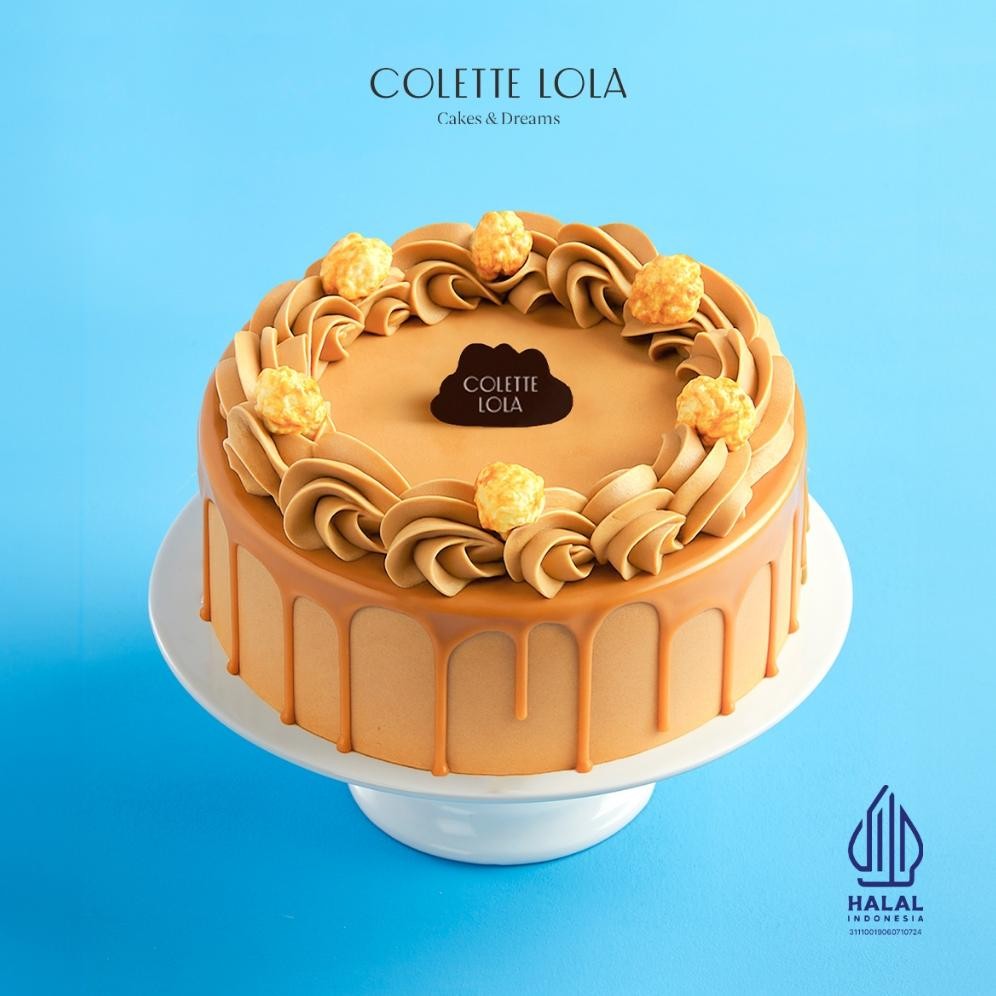 

NO_MORE Kue / Cake Colette Lola Popcorn Caramello - Round 14cm