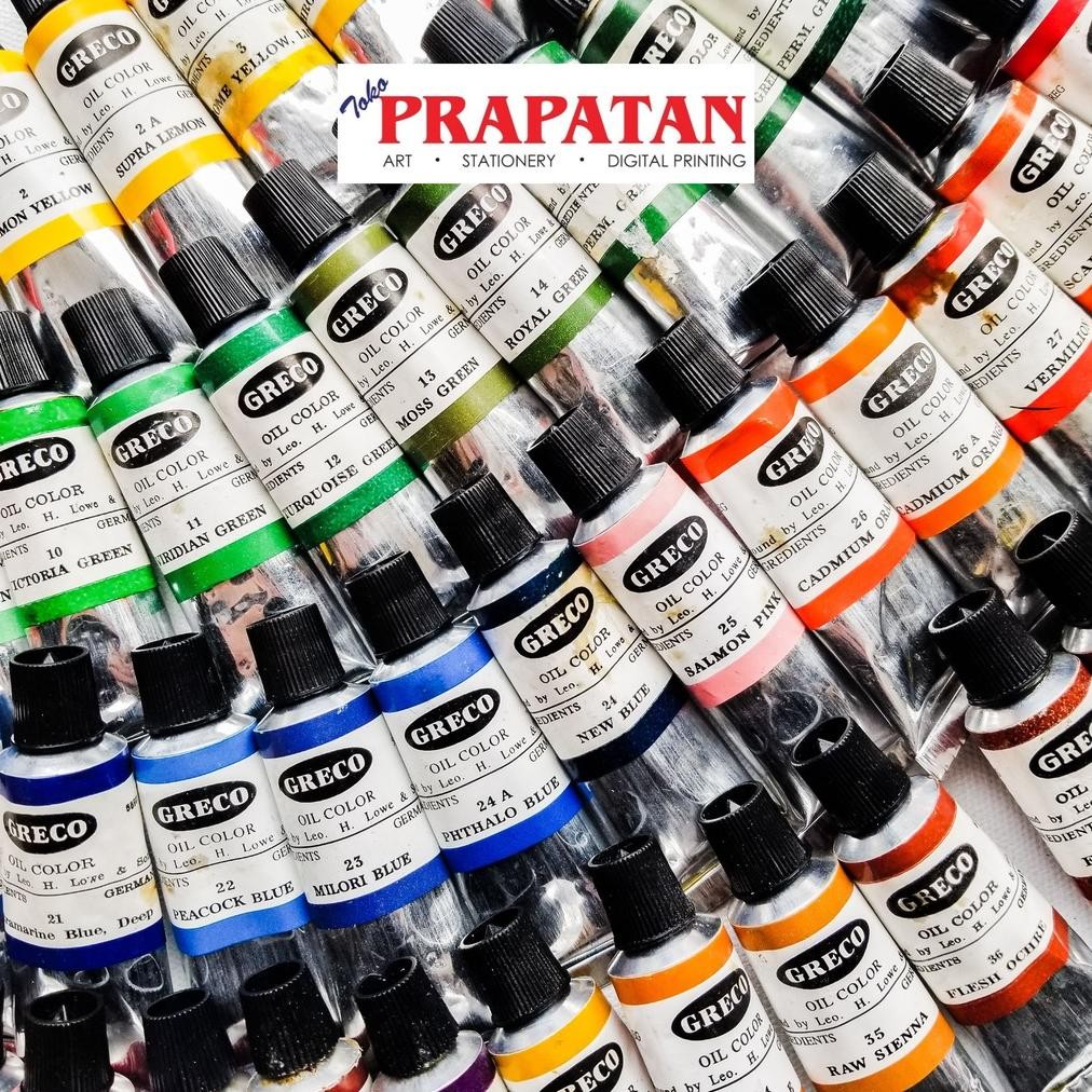 

Cat Minyak Greco 21ml (Kategori 2) | Greco Oil Color Nugi