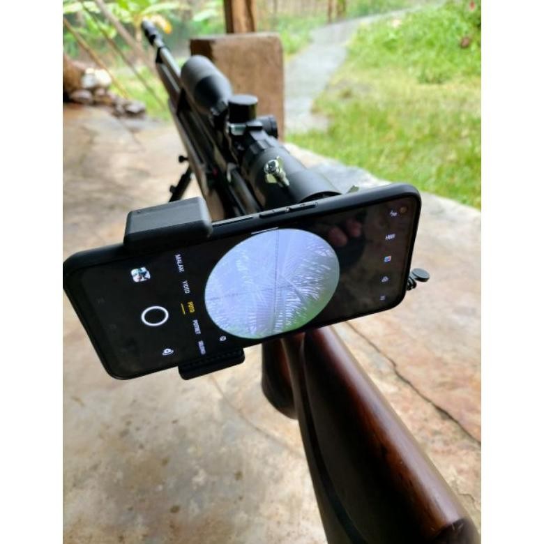 mounting kamera belakang teleskop Nugi