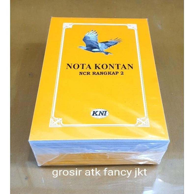 

(10 Buku) Nota Kontan KNI 2 Ply Kecil Original Nugi