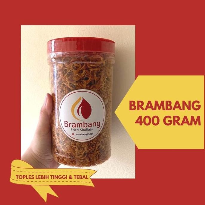 

Diskon! Bawang Goreng Premium Brambang 400 Gram - Renyah Gurih & Tanpa Tepung
