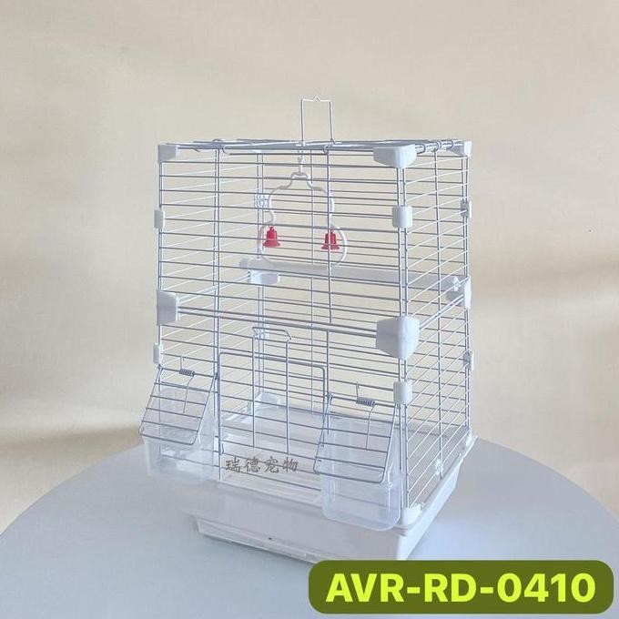 Promo Kandang Burung Parrot Lovebird Jinak Impor Model Avr-Rd-0410 Besi Kokoh Indoor Outdoor