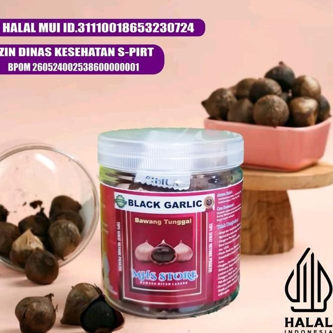 

Diskon! Black Garlic Lanang - Bawang Putih Hitam Tunggal Premium Herbal