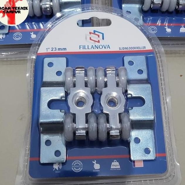 Roda Pintu Geser - Roda Sliding Track - Sliding Door Roller - Roda Sliding Pintu Geser - Roda Rel Pi