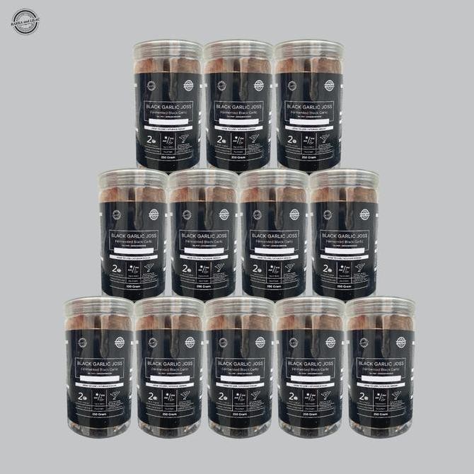 

Diskon! PAKET HEMAT 12 Botol Black Garlic Joss - Bawang Hitam Herbal Lanang
