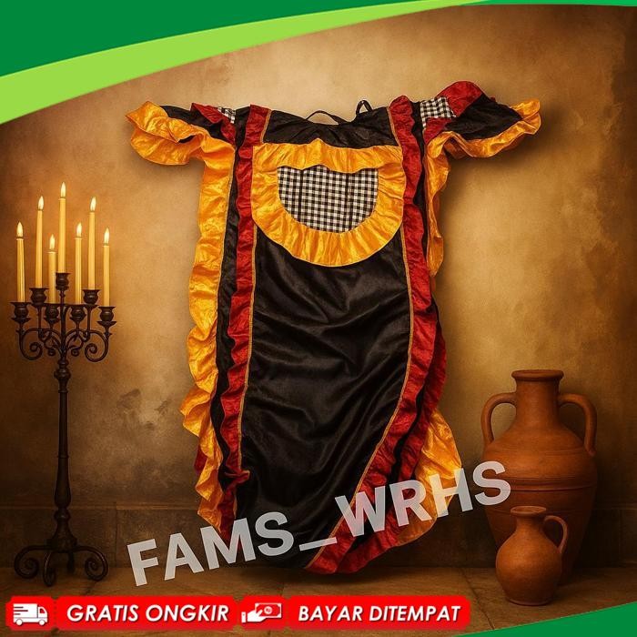 {Pasti Murah} Kemul Barongan Anak Dewasa Kemul Pentas Barongan SR-39