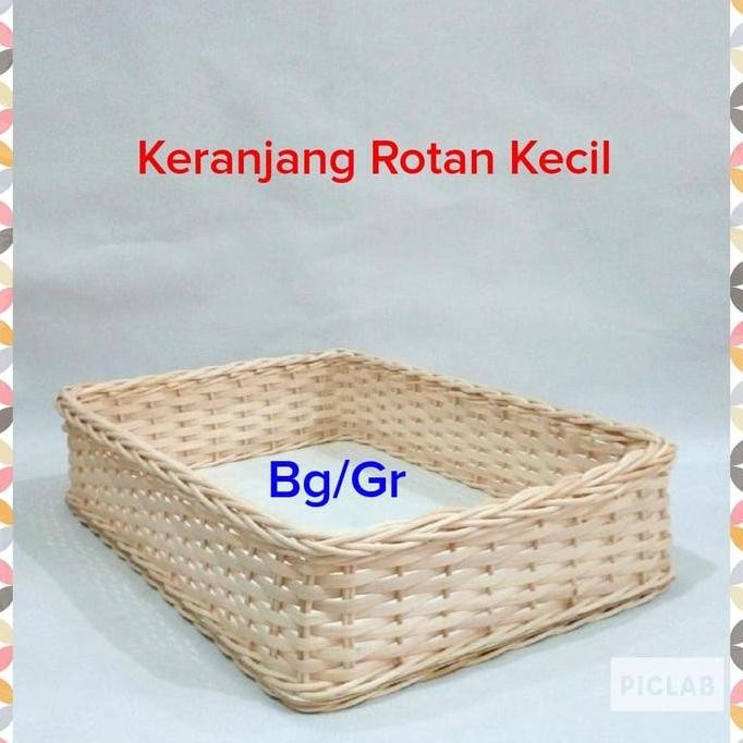 Keranjang Serbaguna Keranjang / Parcel Rotan Kecil