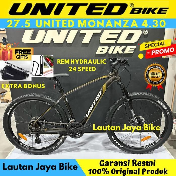 SO Sepeda 27.5 MTB UNITED MONANZA 4.0 NEW