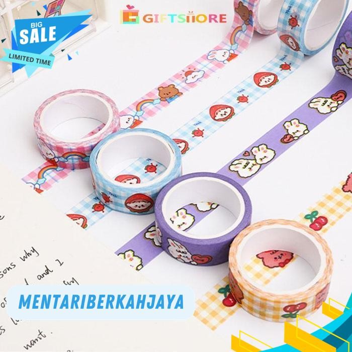 

1 PC HEWAN LUCU WASHI TAPE DECOR MASKING TAPE JURNAL SCRAPBOOK DEKORASI DIY-KELAS KANTOR SELAMAT DATANG UNTUK MEMBELI BY MENTARI BERKAH JAYA