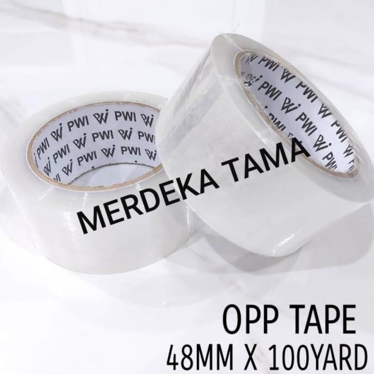 

Rd1- Lakban Perekat Opp Tape Murah 48Mm X 100Yard Bening