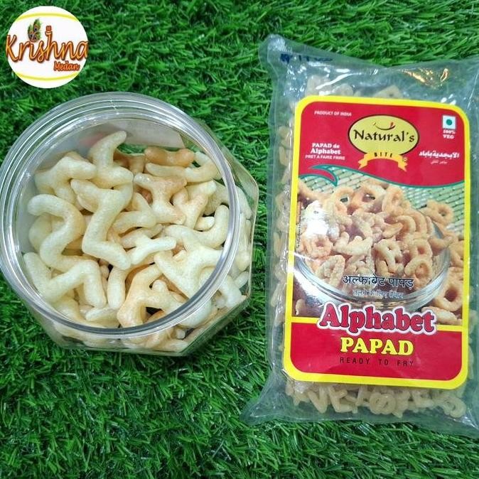 

:::::::] Natural's Alphabet Papad 100gr