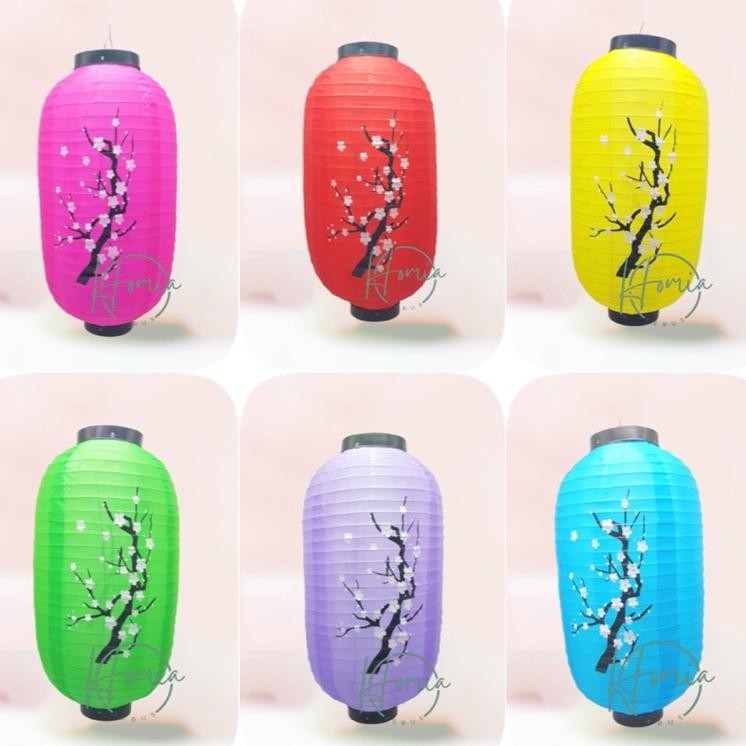 Lampion Lonjong Jepang Lampion Capsule Jepang