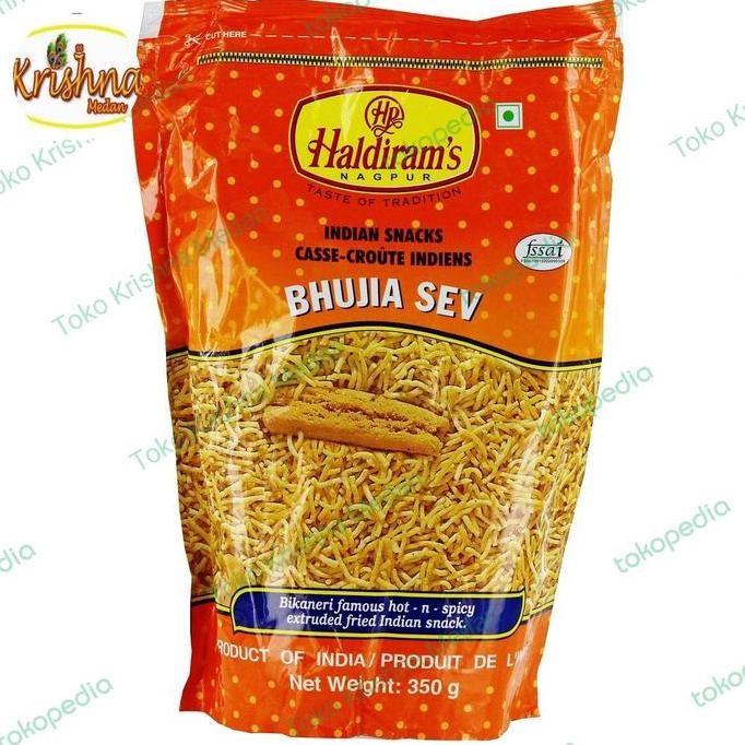 (:(:(:(] Haldiram's Bhujia Sev 350gr | Namkeen Bhujia sev
