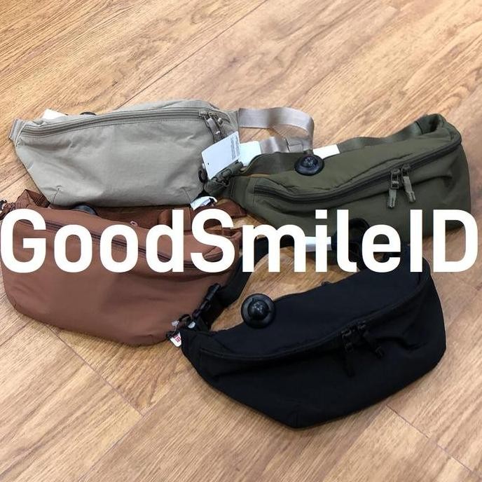 Jastip Tas Nylon Sling Bag Selempang Bahu Waist Pria Wanita Uniqlo