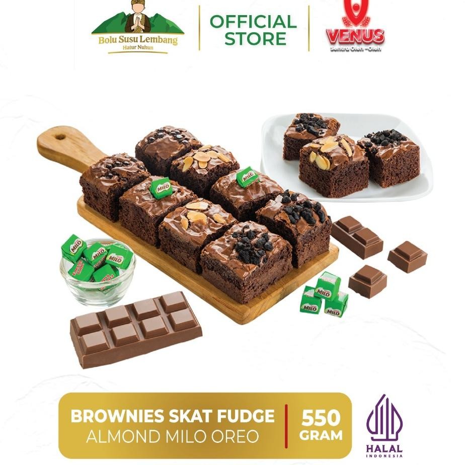 

Brownies Skat Fudge Reguler Lembang
