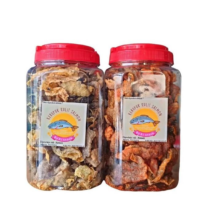 

Paket Combat Kerupuk Kulit Ikan Salmon Varian Rasa Original Kemasan Toples Jumbo 220gr Dan Varian Rasa Spicy Kemasan Toples Jumbo 220gr Makanan Food Snack Pedas Merah Cemilan CS