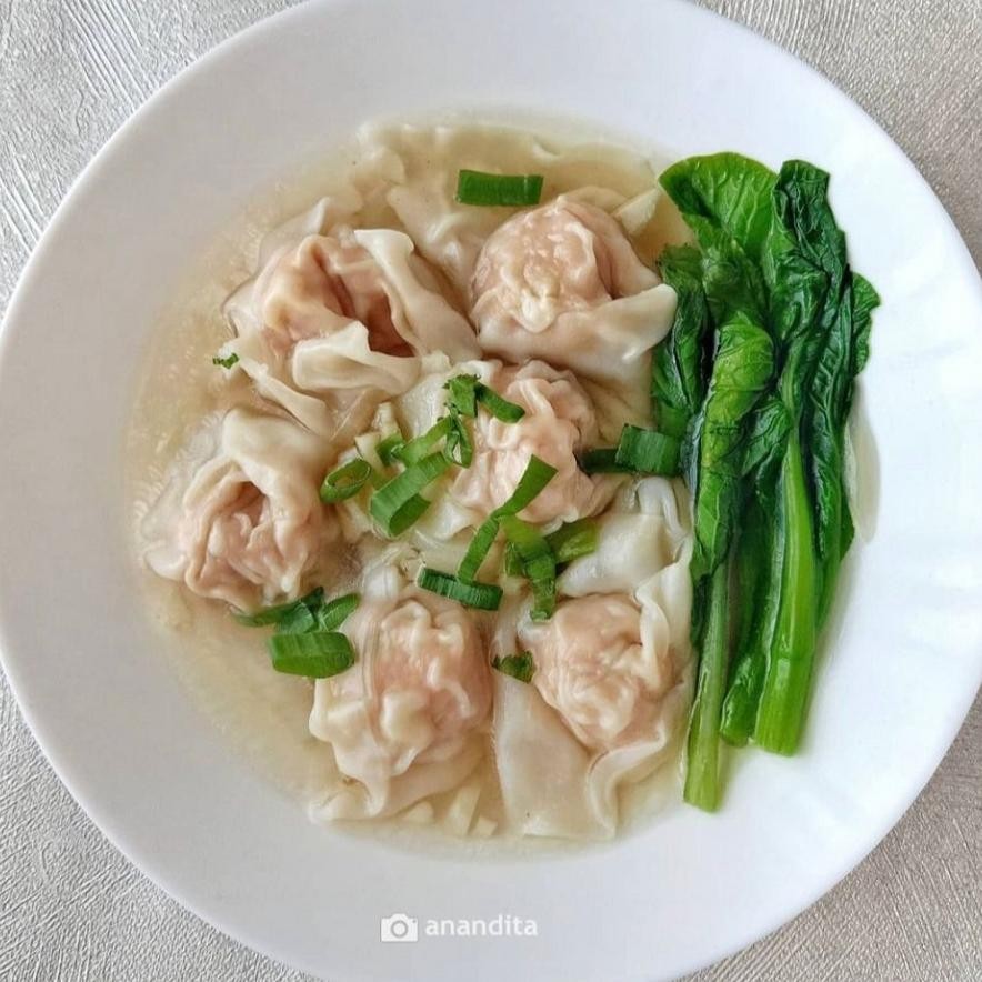 

Pangsit Kuah Ayam Isi 10Pcs Frozen Food Siap Saji