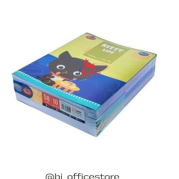 

READY PAKET BUKU TULIS SIDU 58 LEMBAR - ISI 10 BUKU SEKOLAH