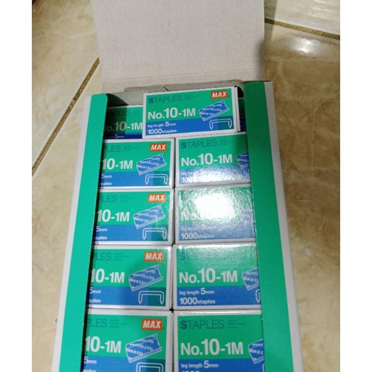 

Isi Staples Max No. 10