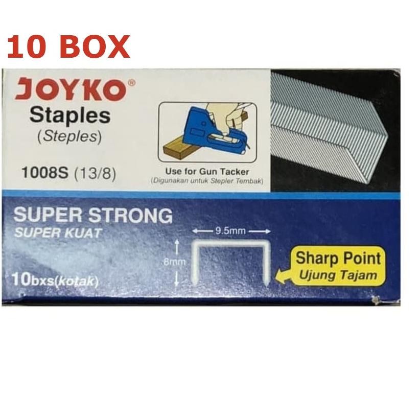 

Isi Staples 10 Box 10. Pcs I Refiil 10 Box