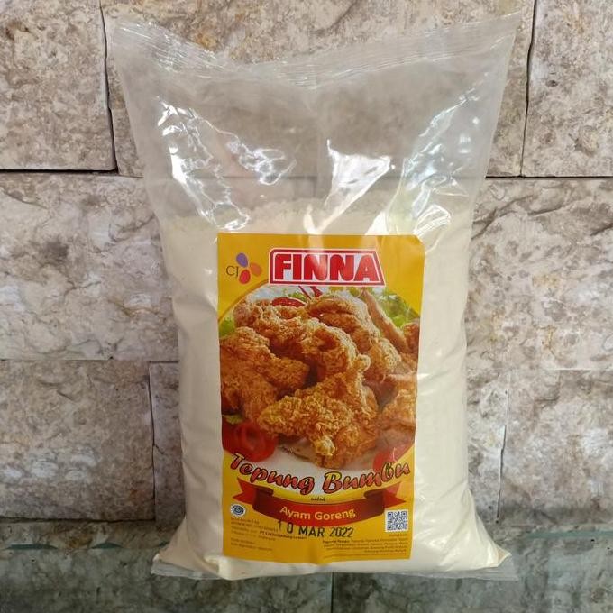 

Stok Baru Finna Tepung Bumbu Ayam Crispy 1 kg