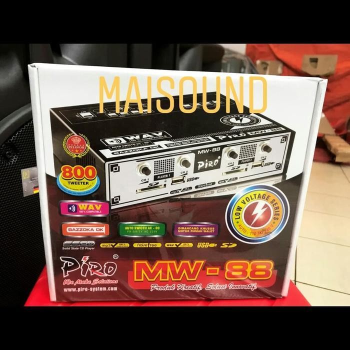 AMPLI PIRO WALET MW88 - AMPLIFIER PIRO WALET WM 88 Berkualitas