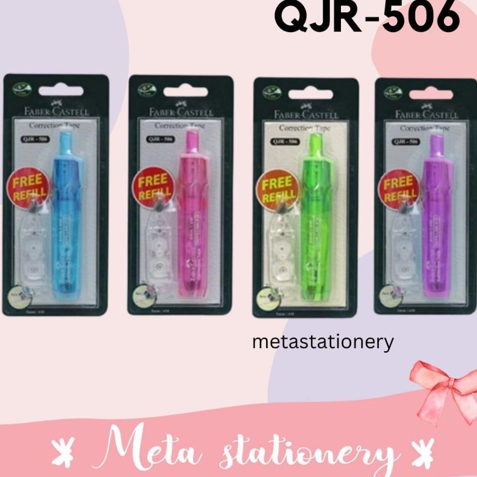 

Correction Tape Tipex Kertas Faber Castell Qjr506 1 Refill