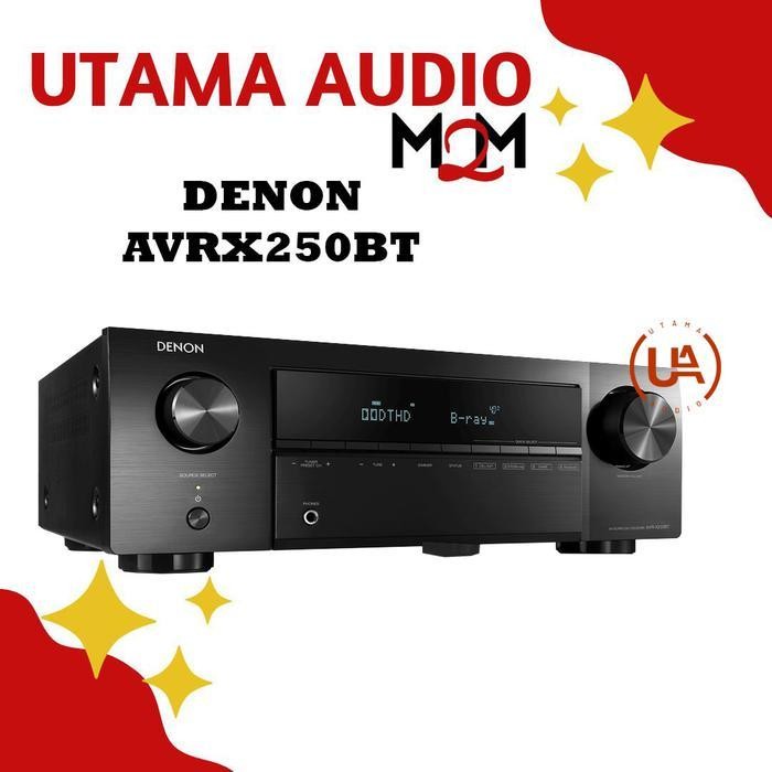 DENON AVR X 250 BT Amplifier Hometheatre 5.1 AVRX250BT