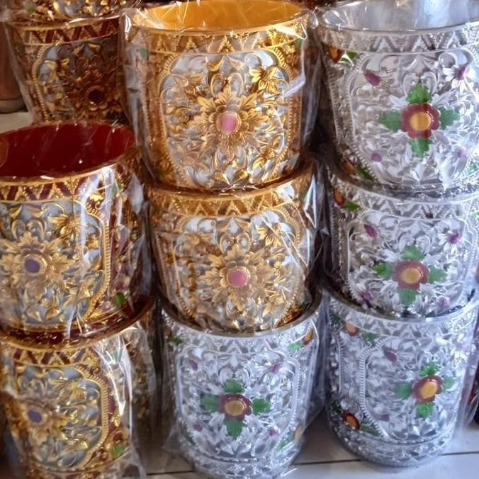 paling diminati] Wadah Sangku Ukir plastik fiber tempat wadah daksina bali