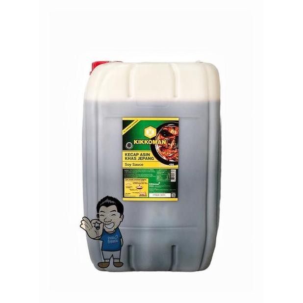 

Promo Kikkoman Kecap Asin Shoyu Jerigen 18L - Soy Sauce Jepang HALAL Horeca