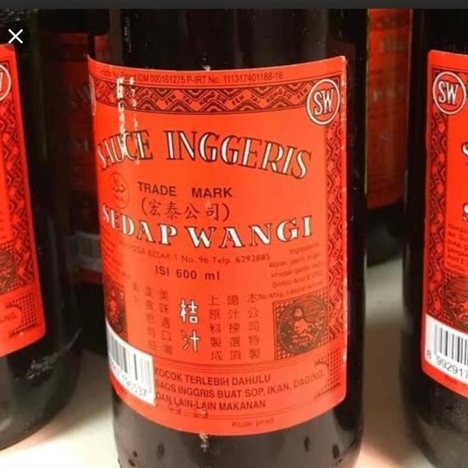 

Promo Saus Inggris Sedap Wangi 600ml - Kecap Inggris Rasa Asli Masakan Barat