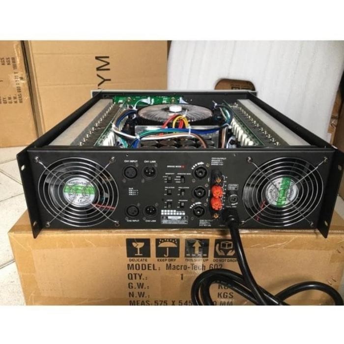 POWER AMPLI CROWN MACRO TECH 5002VZ STEREO 2 CHANNEL 5002 VZ