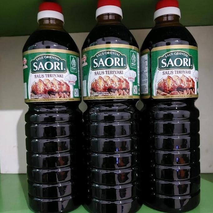 

Promo Saori Saus Teriyaki 1 Liter | Japanese Teriyaki Sauce Botol Besar