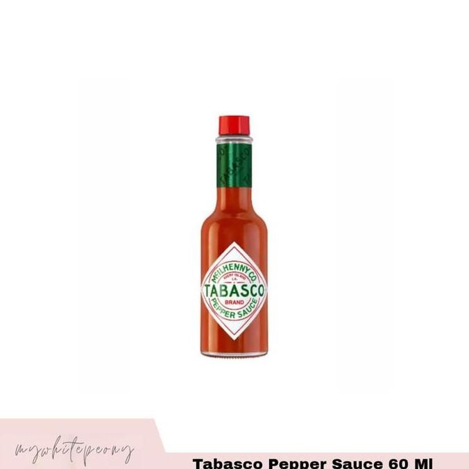 

Promo Tabasco Pepper Sauce 60ml - Saus Cabai Asli Amerika Pedas