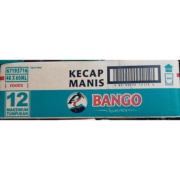 

Promo Bango Kecap Manis Sachet 60ml - 1 Dus Isi 48 pcs